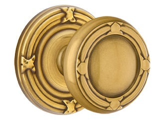 Emtek Ribbon and Reed Knob - Ribbon and Reed Rosette