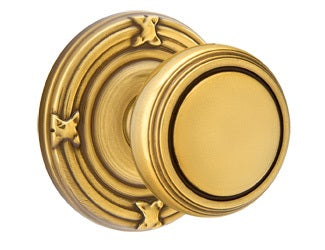 Emtek Norwich Knob - Ribbon and Reed Rosette