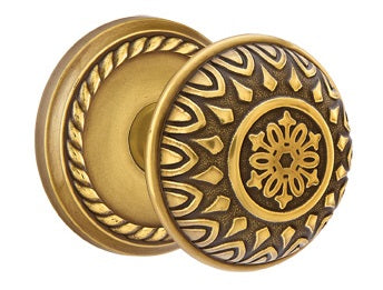 Emtek Lancaster Knob - Rope Rosette