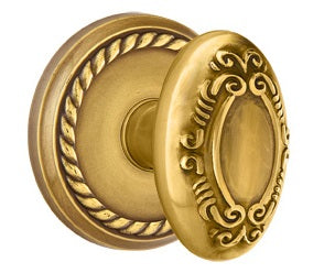 Emtek Victoria Knob - Rope Rosette