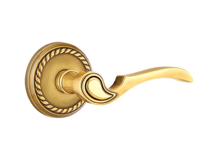 Emtek Coventry Lever French Antique-Rope Rosette