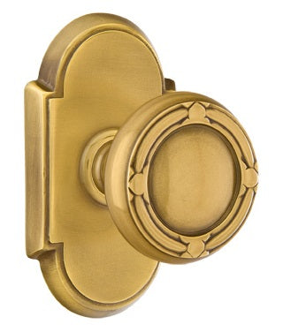 Emtek Ribbon and Reed Knob - #8 Rosette