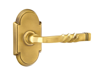 Emtek Santa Fe Lever French Antique-Style 8 Rosette