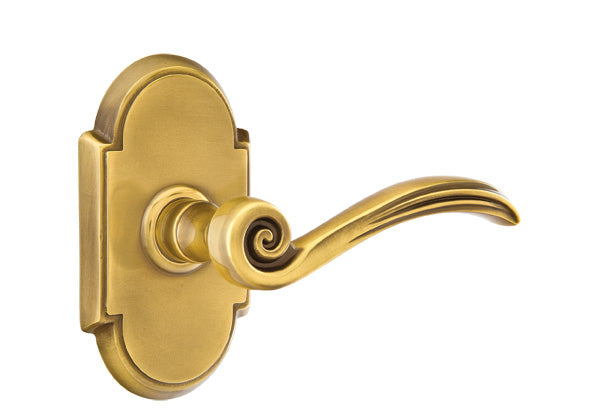 Emtek Elan Lever French Antique-Style 8 Rosette