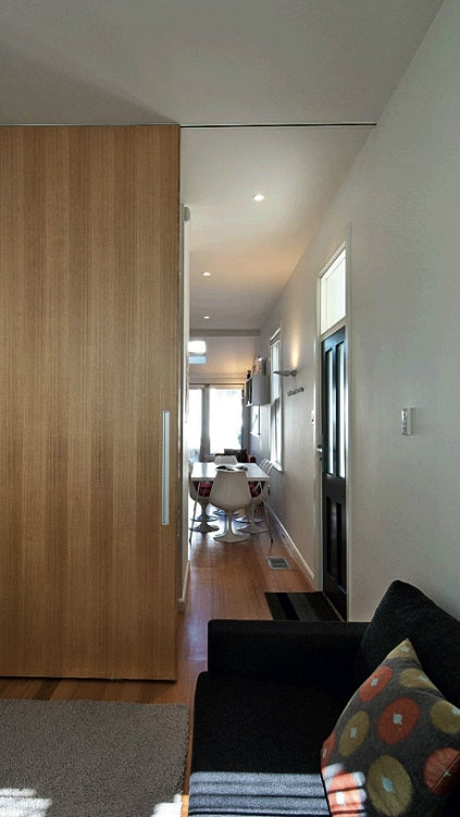 Cavity Sliders Ceiling Mounted Single Sliding Door Track