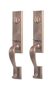Emtek Rectangular Monolithic Handleset