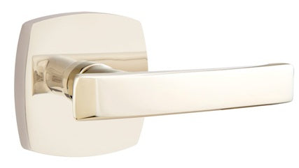 Emtek Geneva Lever Handle with Urban Modern Rosette