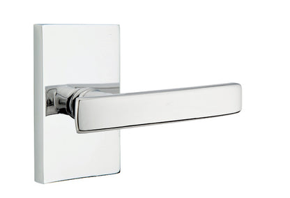 Emtek Geneva Lever Polished chrome-Modern Rectangular Rosette