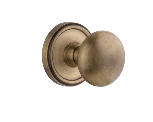 Grandeur Georgetown Rosette with Fifth Avenue Knob