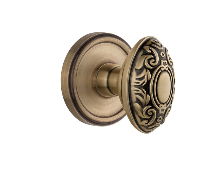 Grandeur Georgetown Rosette with Grande Victorian Knob