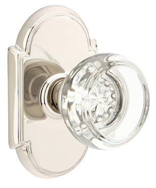 Emtek Georgetown Knob with Style #8 Rosette