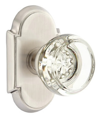 Emtek Georgetown Knob with Style #8 Rosette