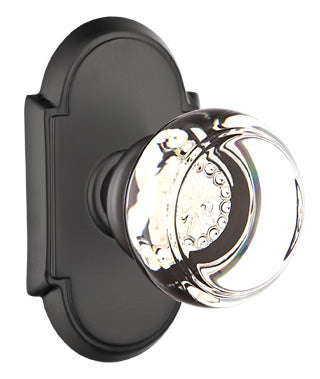 Emtek Georgetown Knob with Style #8 Rosette