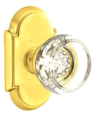 Emtek Georgetown Knob with Style #8 Rosette