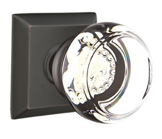 Emtek Georgetown Knob with Quincy Rosette