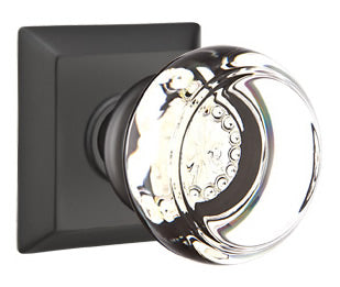 Emtek Georgetown Knob with Quincy Rosette