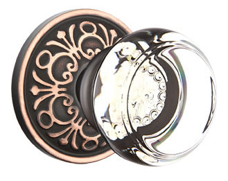 Emtek Georgetown Knob with Lancaster Rosette