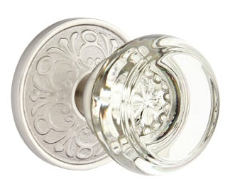 Emtek Georgetown Knob with Lancaster Rosette