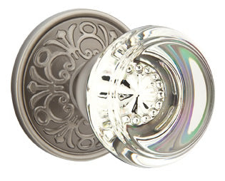 Emtek Georgetown Knob with Lancaster Rosette