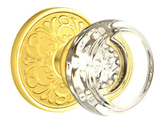 Emtek Georgetown Knob with Lancaster Rosette
