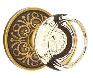 Emtek Georgetown Knob with Lancaster Rosette