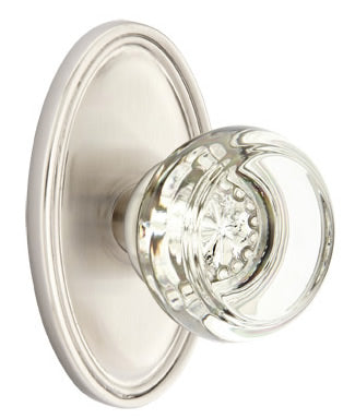 Emtek Georgetown Knob with Oval Rosette