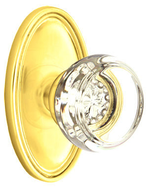 Emtek Georgetown Knob with Oval Rosette