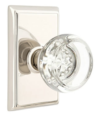 Emtek Georgetown Knob with Rectangular Rosette