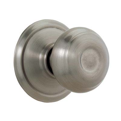 Schlage Georgian Doorknob in Antique Pewter