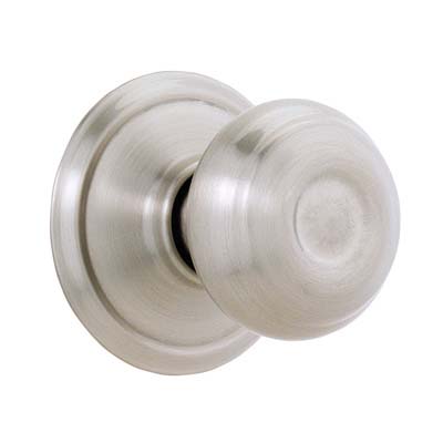 Schlage Georgian Doorknob in Satin Nickel