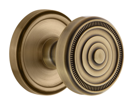 Grandeur Georgetown Rosette with Soleil Knob