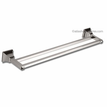Gratitude Bath Towel Bar 24 Inch Double Polished Chrome