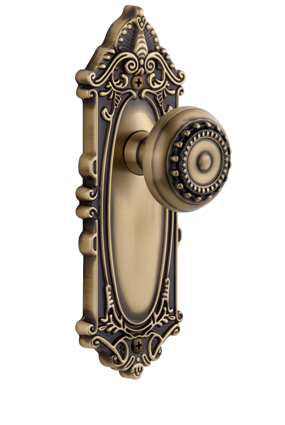 Grandeur Grande Victorian Plate with Parthenon Knob