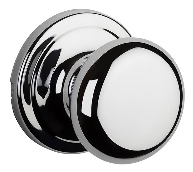 Kwikset Hancock Doorknob in Bright Chrome