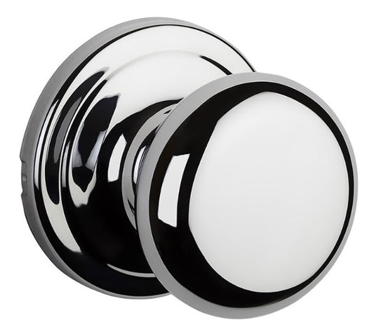 Kwikset Hancock Doorknob in Bright Chrome