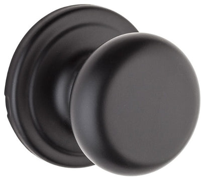 Kwikset Hancock Doorknob in Iron Black