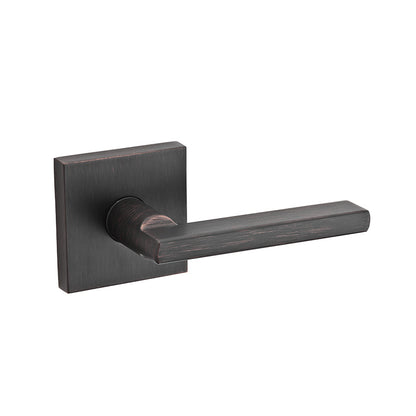Kwikset Halifax Modern Lever with Square Rosette