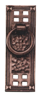 Emtek Hammered Vertical Cabinet Pull