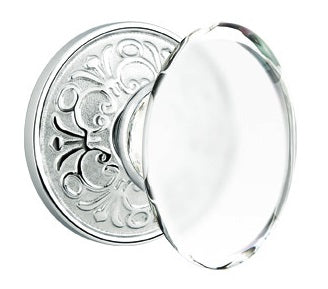 Emtek Hampton Knob with Lancaster Rosette