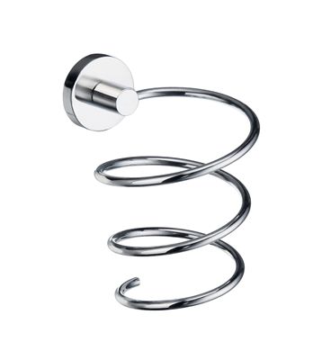 Smedbo Home Collection Hair Dryer Holder HK323 Polished Chrome