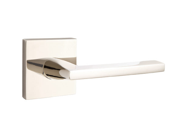 Emtek Helios Lever Handle with Square Rosette