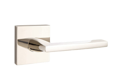 Emtek Helios Lever Handle with Square Rosette