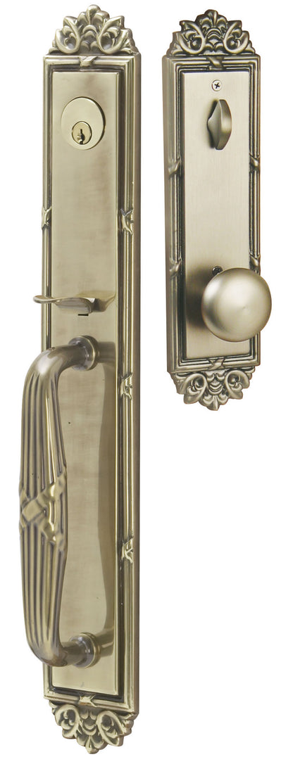 Emtek Imperial Handleset in French Antique