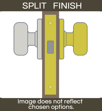 Emtek Ace Interior Mortise Knob with Disk Rosette