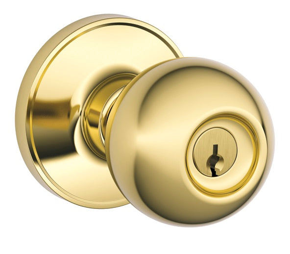 Dexter Corona Polished Brass - Entrance