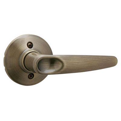 Schlage Jazz Lever - Antique Brass