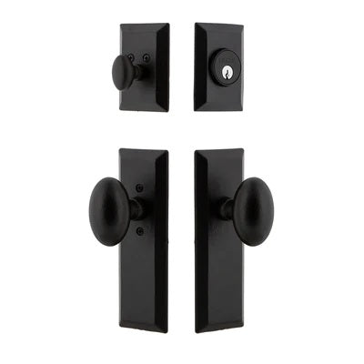 Ageless Iron Aeg Knob with Keep Long Plate Combo Entry Set