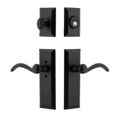 Ageless Iron Lance Lever with Keep Long Plate Combo Entry Set