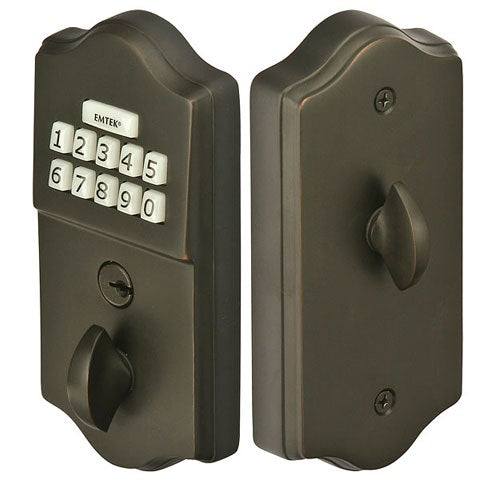 Emtek Electronic Keypad Deadbolt - Oil Rubbed Bronze