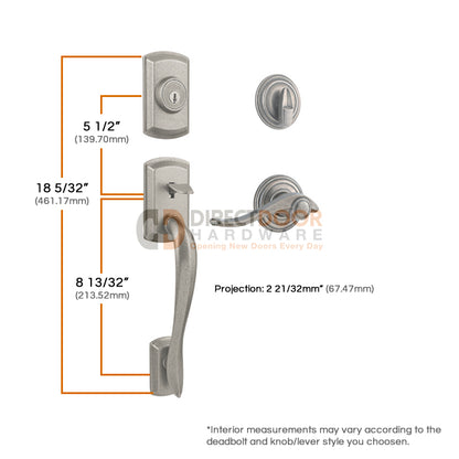 Kwikset Avalon Handleset